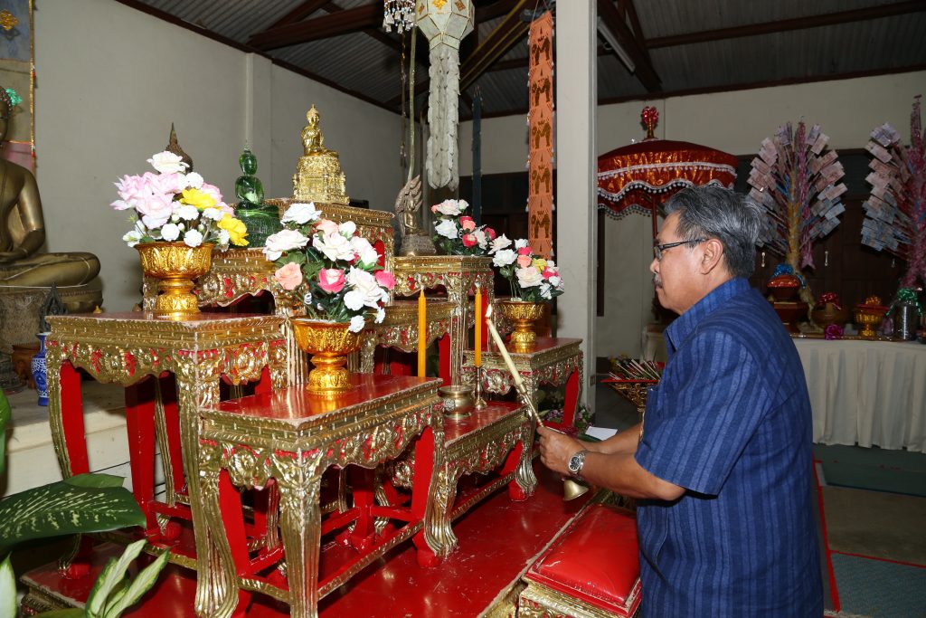 พิธีสมโภชและพิธีถวายผ้ากฐินสามัคคี ประจำปี พ.ศ. 2556 มหาวิทยาลัยแม่ฟ้าหลวง